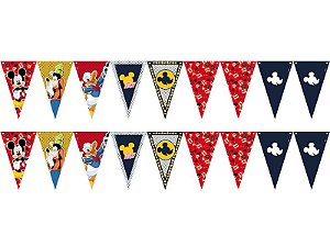 Faixa Decorativa Festa Mickey - 01 unidade - Disney Original - Rizzo