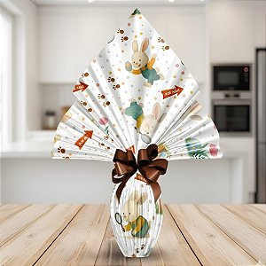 Folha para Ovos de Páscoa Poli Perolada - 70x90cm - Caça aos Ovos - 5 unidades - Rizzo