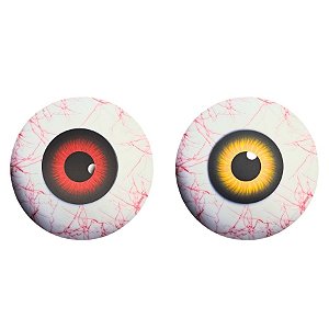 Kit Jogo Americano Redondo - Olhos Sortidos -  38,5cm - 1 unidade - Rizzo