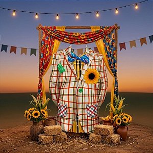 Painel para Foto Paletó de Festa Junina - 50cm - 1 unidade - Festa Maluca - Rizzo