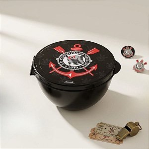 Porta Mix - Corinthians - 374mL - 1 unidade - Plasútil - Rizzo