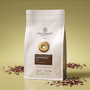 Chocolate Belga Callebaut - Granulado Ao Leite - Vermicelli - 1kg - 1 unidade - Callebaut - Rizzo