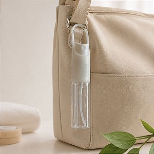 Frasco Spray Portátil Recarregável - 20mL - 12,5cm  - 10 unidades - Rizzo