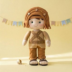 Boneco em Feltro - Cangaceiro - 40cm - 1 unidade - Rizzo