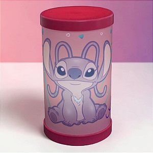 Luminária Angel - Rosa - 25cm - Disney Original - 1 unidade - Usare - Rizzo