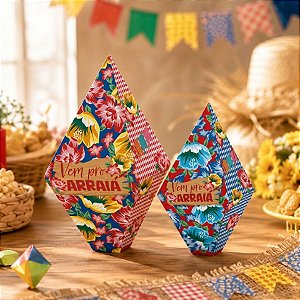Balão Decorativo Grande de Festa Junina - Xodó Composê - 4 unidades - Cromus - Rizzo