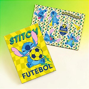 Kit Decorativo - Stitch Na Copa - 9 Itens - Disney Original - 1 unidade - FestColor - Rizzo