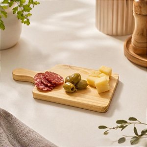 Mini Tábua em Madeira Pinus - 22x11,3cm - 1 unidade - Rizzo