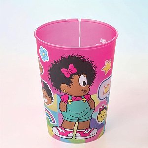 Copo de Plástico Turma da Mônica - Milena - 320ml - 1 unidade - Plasútil - Rizzo