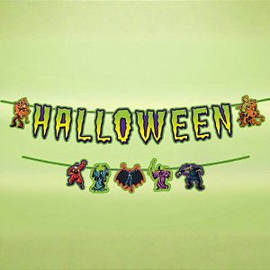 Faixa Decorativa "Halloween" - Scooby-Doo! - 120x16,5cm  - 1 unidade - Regina - Rizzo