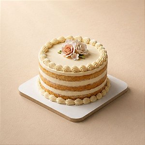 Base Para Bolo Cake Board Quadrada em MDF - Branca - 22x22cm - 1 unidade - Rizzo