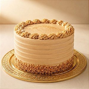 Base Para Bolo Cake Board Redonda Premium - Ouro - 38cm - 1 unidade - Rizzo