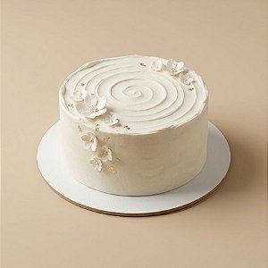 Base Para Bolo Cake Board em MDF - Branca - 26cm - 1 unidade - Rizzo