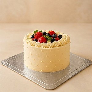 Base Para Bolo Cake Board Quadrada - Prata - 19cm - 1 unidade - Rizzo