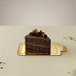 Base Laminada para Doces Retangular - Ouro - 14,5cm - 25 unidades - Rizzo