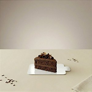 Base Laminada para Doces Retangular - Branca - 14,5cm - 25 unidades - Rizzo