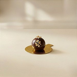 Base Laminada para Doces Redonda - Ouro - 6,5cm - 25 unidades - Rizzo