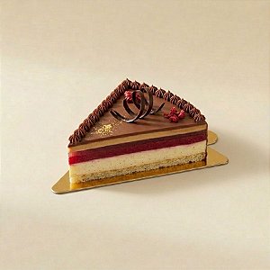 Base Laminada para Doces Fatia - Ouro - 11,5cm - 25 unidades - Rizzo