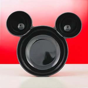 Bowl de Melamina - Orelha Mickey - Preto - 1500ml - Disney Original - 1 unidade - Cromus - Rizzo