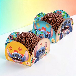 Porta Forminha - Stitch - Disney Original - 80 unidades - Festcolor - Rizzo