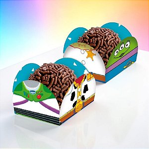 Porta Forminha - Toy Story 5 - Disney Original - 80 unidades - Festcolor - Rizzo