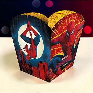 Cachepot de Papel - Homem Aranha - Um Novo Dia - Disney Original - 4 unidades - Regina - Rizzo
