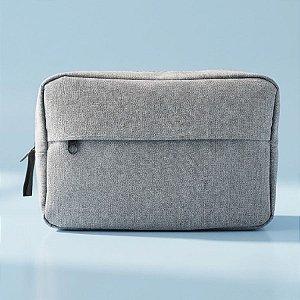 Necessaire Masculina - Cinza - 23x15x7cm - 1 unidade - Rizzo