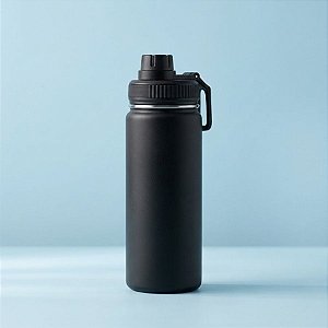 Garrafa Térmica - Preta - 500mL - 1 unidade - Rizzo