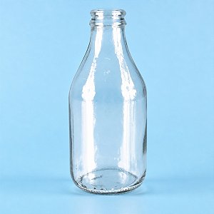 Garrafinha de Vidro Coquinho 200ml - 13x6cm  - 01 unidade - Rizzo Embalagens