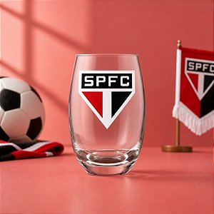 Copo de Vidro Long Drink - São Paulo Original - 470ml - 2 unidades - Allmix Presentes - Rizzo