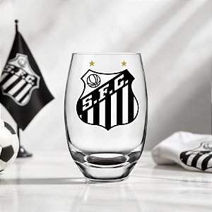 Copo de Vidro Long Drink - Santos Original - 470ml - 2 unidades - Allmix Presentes - Rizzo