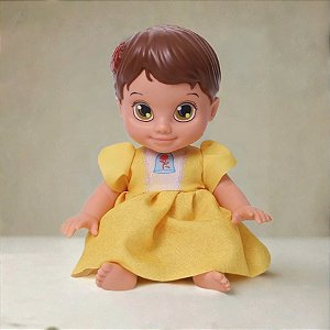 Boneca Articulada Baby - Bela - Princesas Disney - 1 unidade - Disney Original - Rizzo