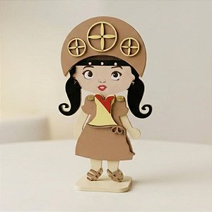 Enfeite MDF - Cangaceira - 28x6cm - 1 unidade - Rizzo