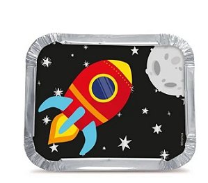 Marmitinha Festa Astronauta M - 12 Unidades - Rizzo