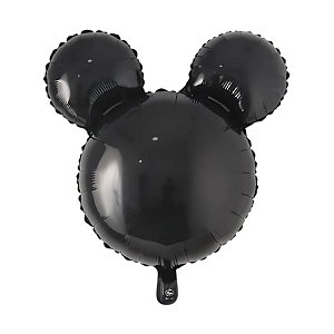 Balão de Festa Metalizado 15" 38 - Simbolo Mickey Mouse - 1 unidade - Rizzo