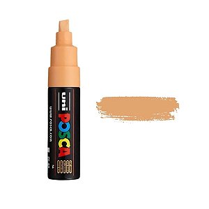 Caneta Posca PC-8K 8.0mm - Laranja Claro - 1 unidade - Posca - Rizzo