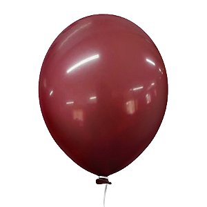 Balão de Festa Alumínio - Marsala - Happy Day - Rizzo