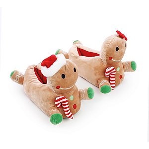 Pantufa Gingerbread 32-33  - 2 unidades - Cromus - Rizzo