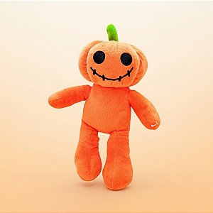 Abóbora Olho Aberto de Pelúcia - 21cm - 1 unidade - Rizzo