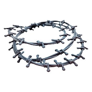 Arame Farpado Decorativo - 86cm - 2 unidades - Rizzo