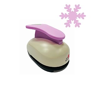 Furador de EVA/Papel Gigante 1,5" - Floco de Neve - 1 unidade - Art Montagem - Rizzo