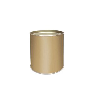 Lata Lisa para Doces Rígida - Glam Gold - 1 unidade - Cromus - Rizzo