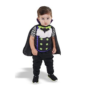 Fantasia Verde Vampirinho baby - 1 unidade - Rizzo
