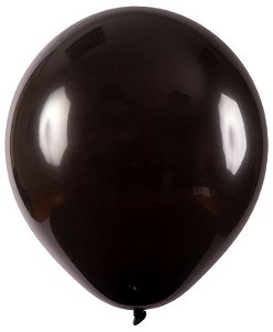 Balão de Festa Redondo Big Balão 25" - Preto - 01 Unidade - Art-Latex - Rizzo