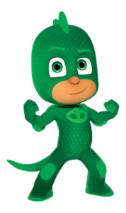 Decoração em MDF Largatixo Festa PJ Masks - 01 Unidade - Rizzo Embalagens