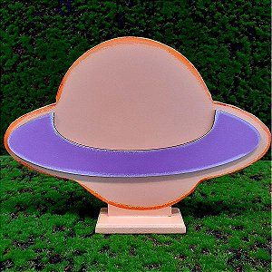 Decoração MDF Planeta Saturno - 01 Unidade - Mara Móveis - Rizzo