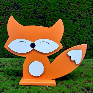 Decoração de MDF  Raposa - P - 01 Unidade - Mara Móveis - Rizzo