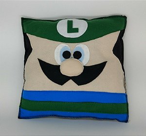 Almofada Luigi  em Feltro - 01 Unidade - Pé de Pano - Rizzo Festas