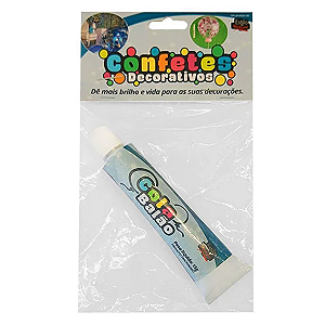 Cola para Balão Bisnaga de Alumínio 15g - 01 Unidade - Rizzo Balões