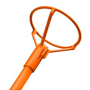 Suporte para Balão 50cm - Laranja - 5 Unidades